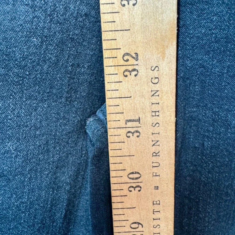 NYDJ‎ Black Wash Slim Leg Jeans Rhinestone Embellished Denim Pants Size 6